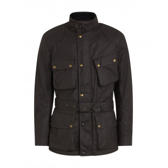 Belstaff Trialmaster Waxed Cotton Jacket - Mahogany