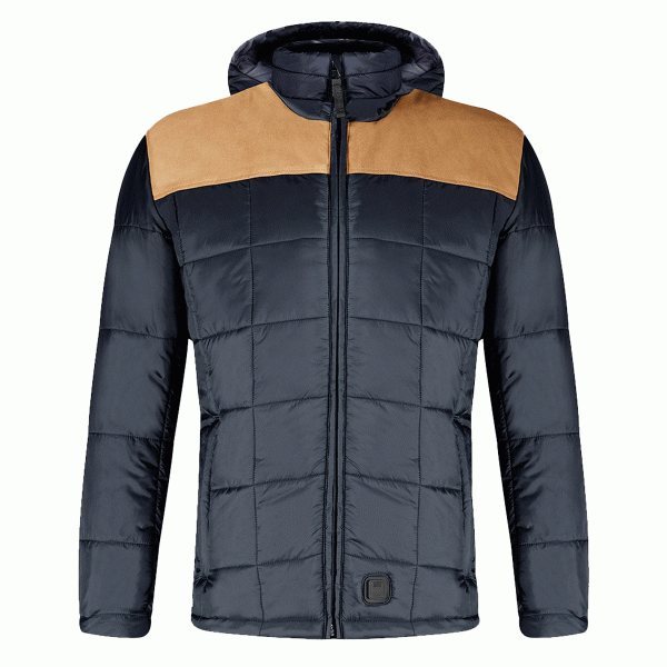 Racer Northstar Heated Unisex  Jacket Navy / Camel 